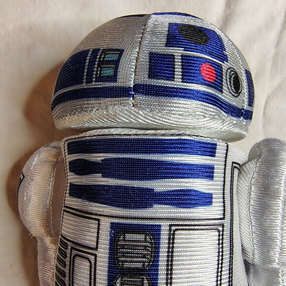 R2-D2 Plush Disney Star Wars The Force Awakens Droid 7 inches Head Turns - Picture 2 of 9
